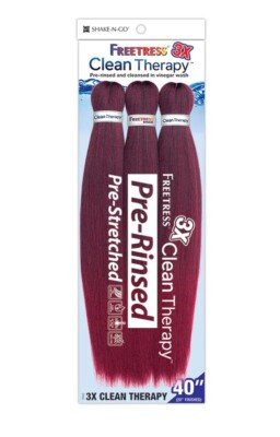 Shake-n-Go FreeTress, 3X Clean Therapy Braid 40", Color 1